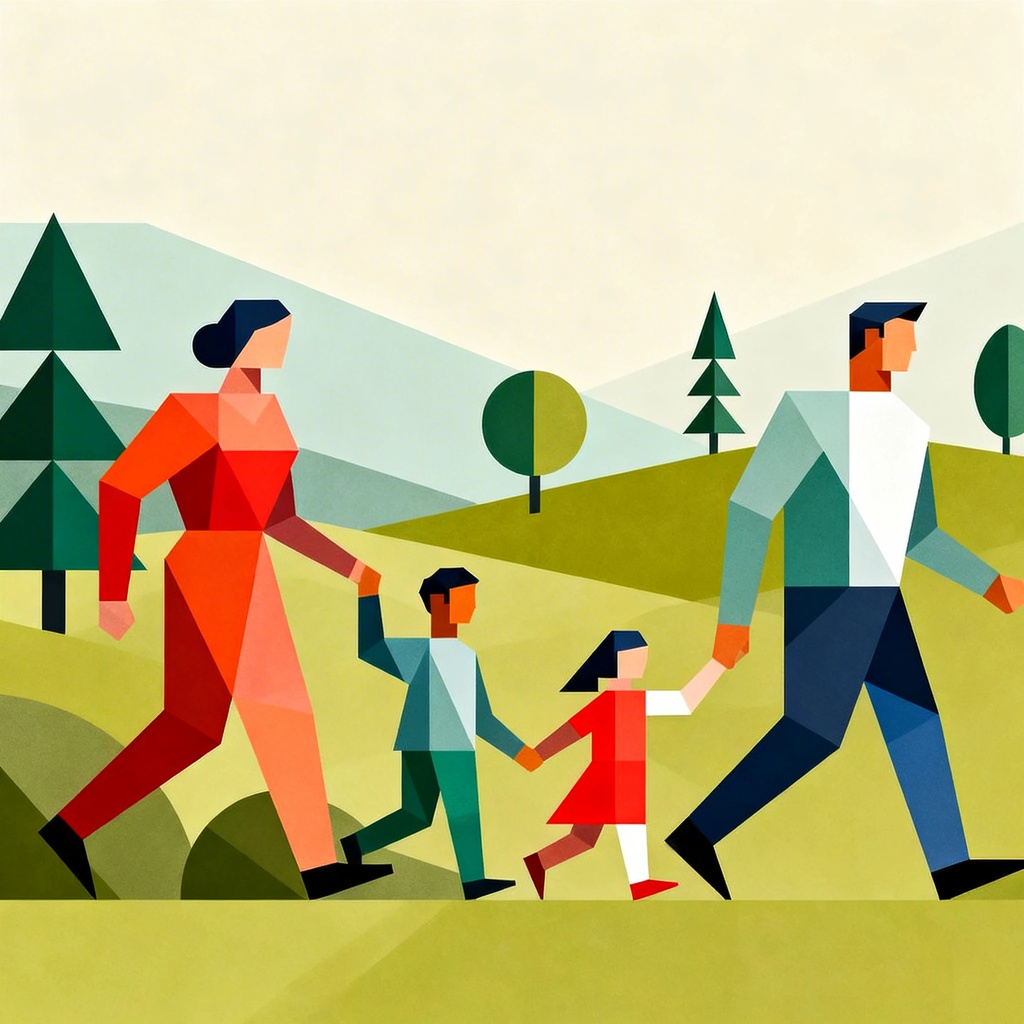 Attività all’aperto per famiglie